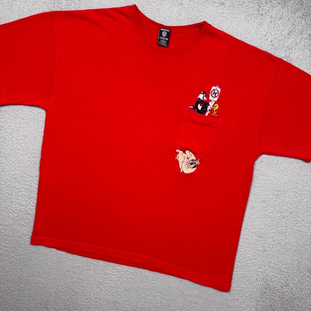 Vintage 90s Looney Tunes Sylvester Tweety Bird T-shirt